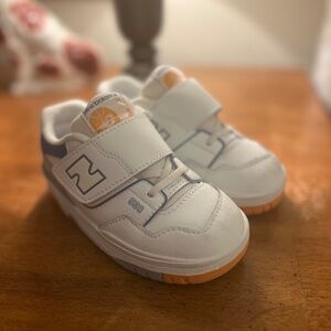 New Balance 550 Bungee Lace with Top Strap Toddler Boy Size 9